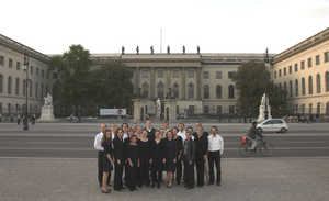 Kammerchor der Humboldt-Universit�t zu Berlin - K�nstlerische Leitung Rainer Ahrens